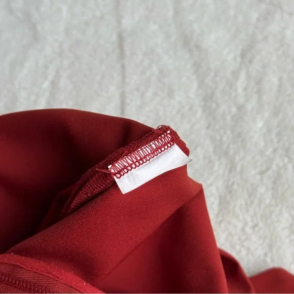 House of CB Alexis Sleeveless Orange Jumpsuit M - Picture 12 of 14